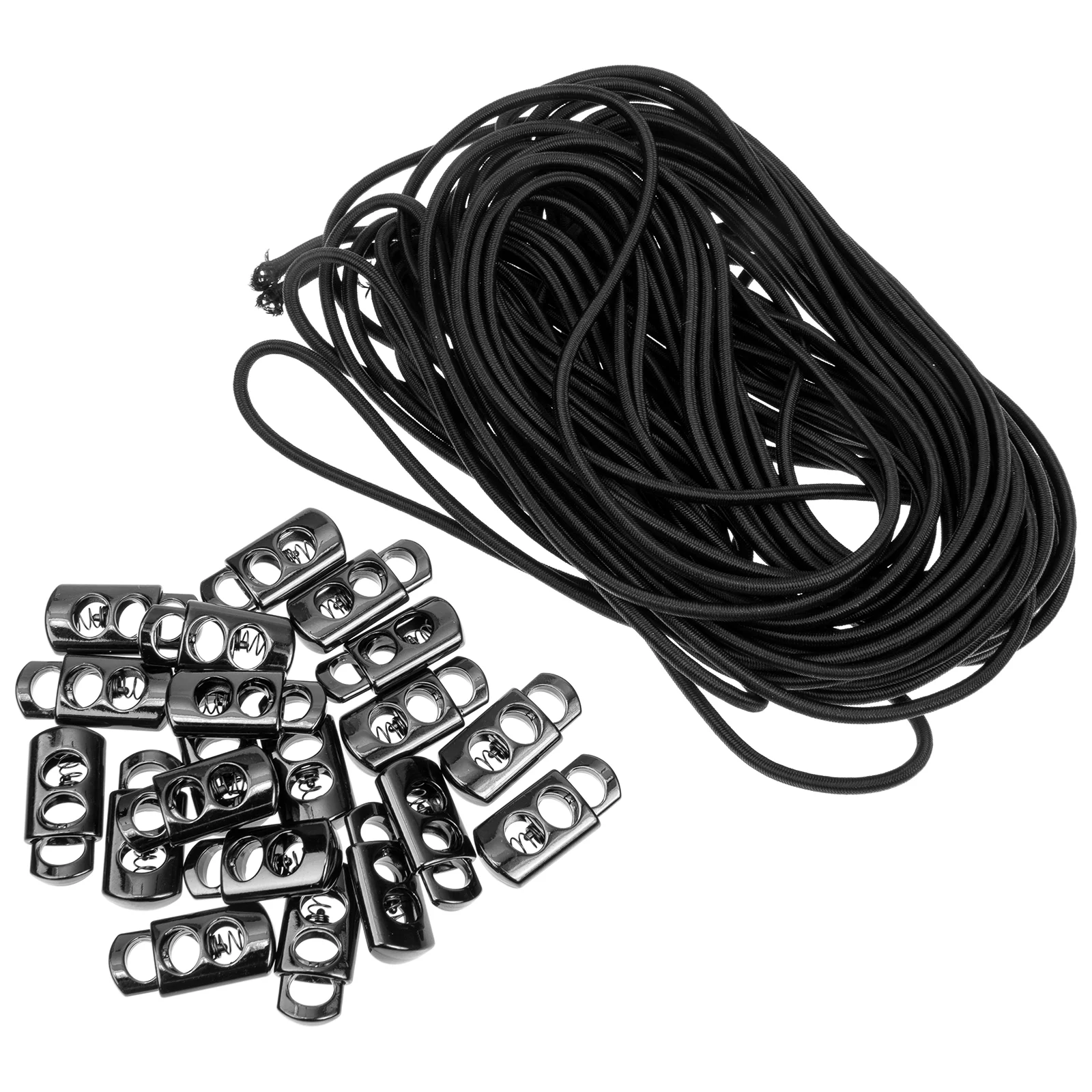 10 Sets Lanyard Drawstring Goggle Rope Swimming Goggles Bungee Straps Metal Rubber Eyeglasses for