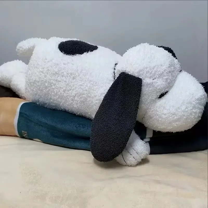 Kawaii große Größe snoopy Plüsch tier weißen Hund weichen Kissen ausgestopfte Puppe Cartoon Tier Geburtstags geschenke für Freundinnen Kinder dekorieren