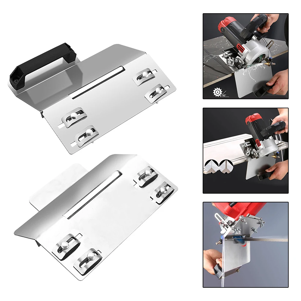 45 Degree Angle Tiling Chamfer Cutting Machine Bracket Chamfering Guide Bracket For Stone Ceramic Tile Cutter Seat Building Tool