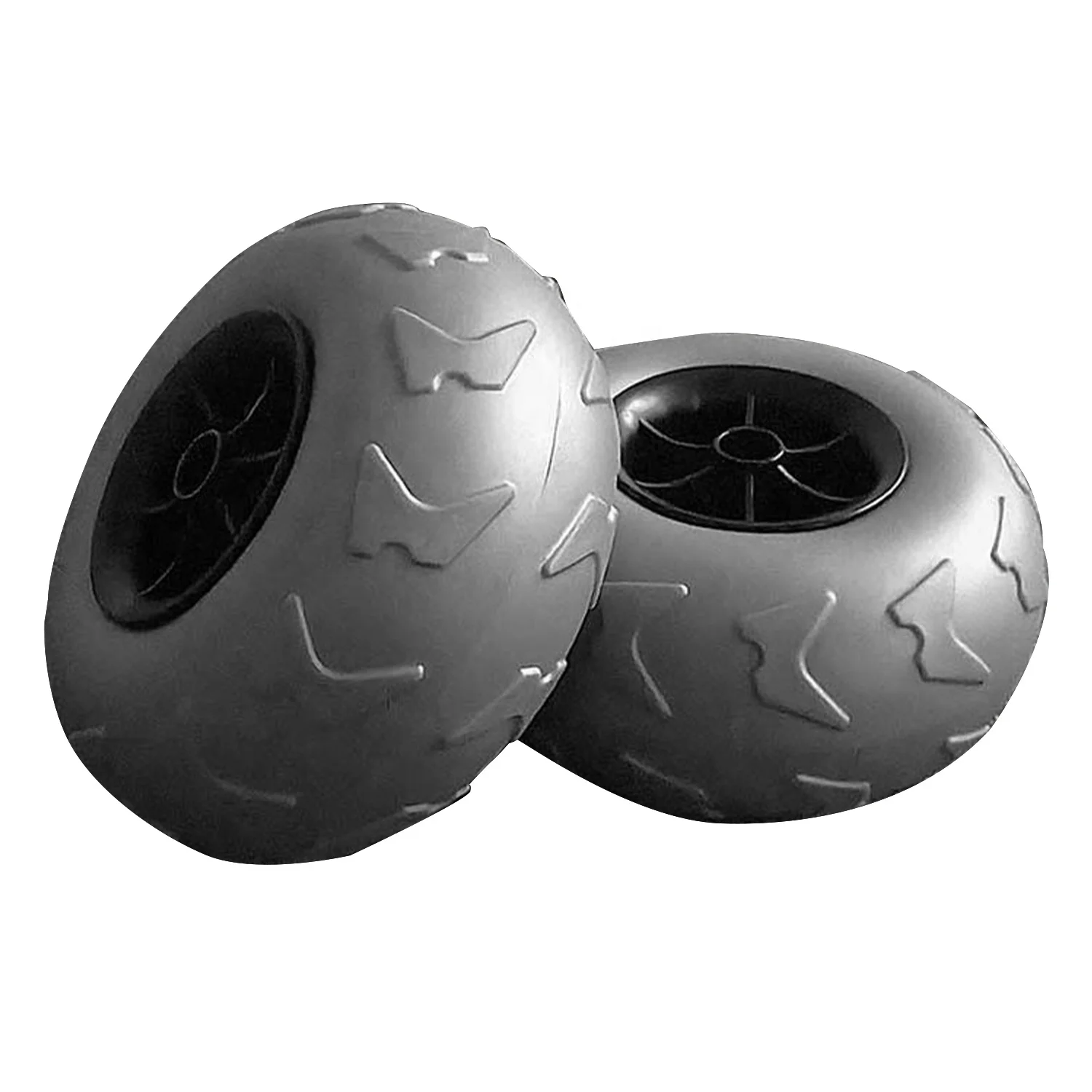 

All-Terrain Beach Wheel Fat Tire Wheels Snow Bike Wheel- 9-inch Pneumatic Tires with Metal Rims