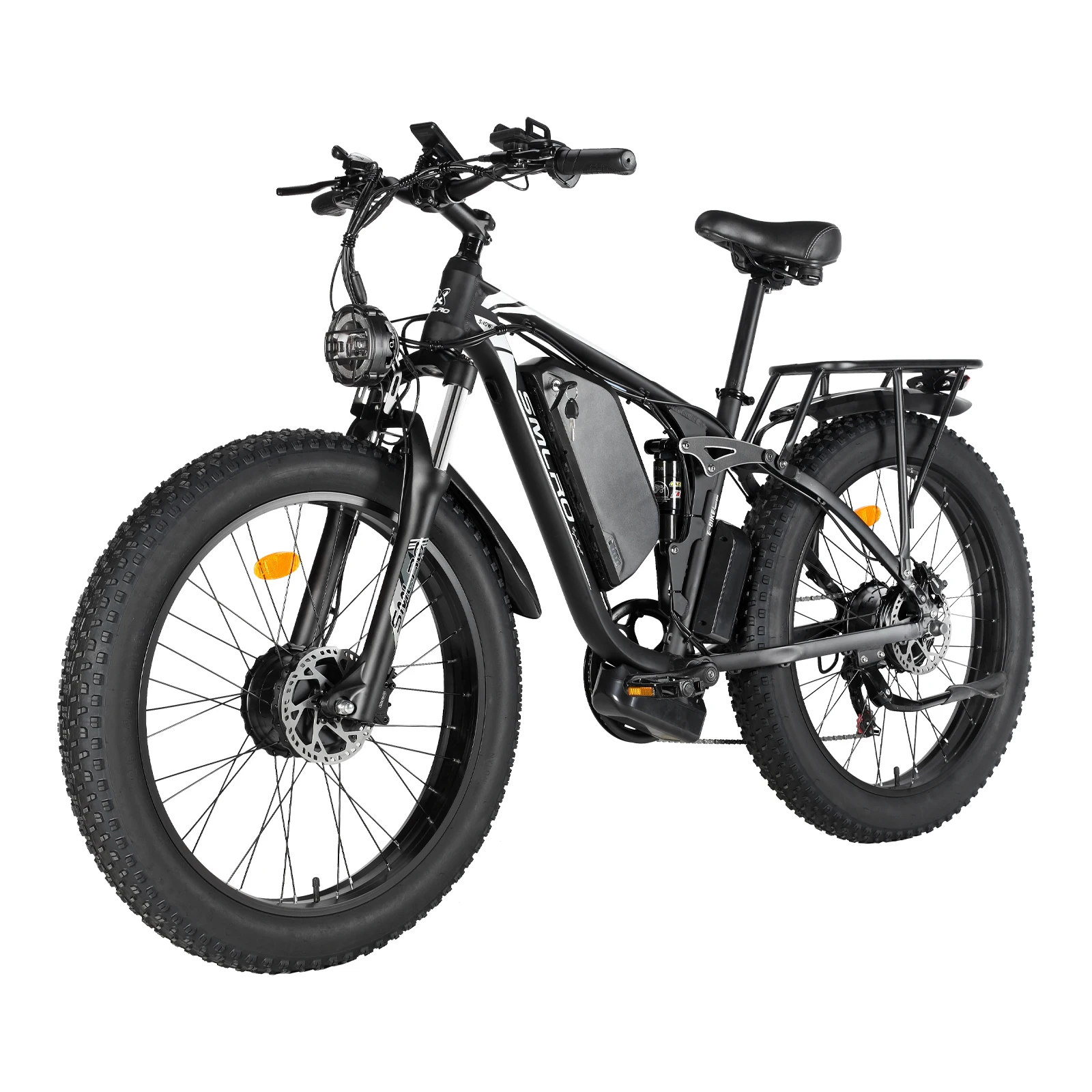 

Оптовая продажа США Электрический велосипед 48 В 2000 Вт 16 Ач 22,4 Ач Двойной моторный электронный велосипед Smlro 26-дюймовый электрический велосипед с толстыми шинами Ebike MTB