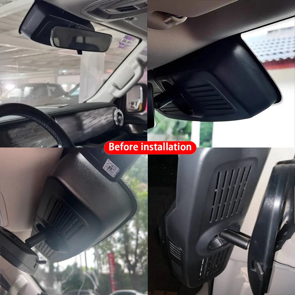 for Wey GWM Tank 300 330 2020~2025 4K 2160P Front Rear Camera Dash Cam Wifi Plug and Play Video Recorde Loop Recording