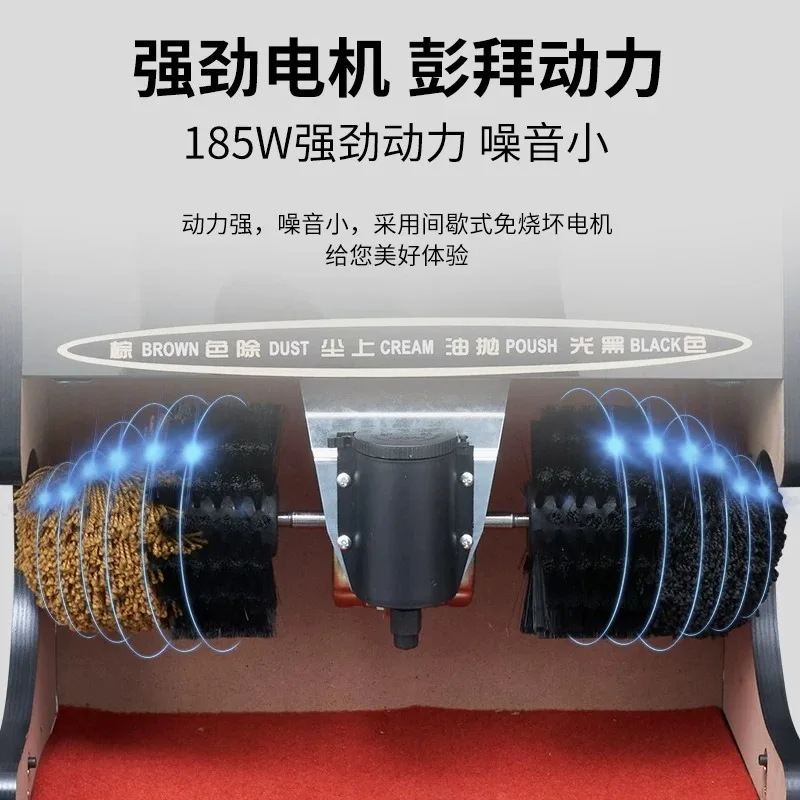 Hotel Shoe Polisher Cleaner Auto-sensing Shoe Polishing Equipment Public Electric Leather Polisher Cleaning Machine