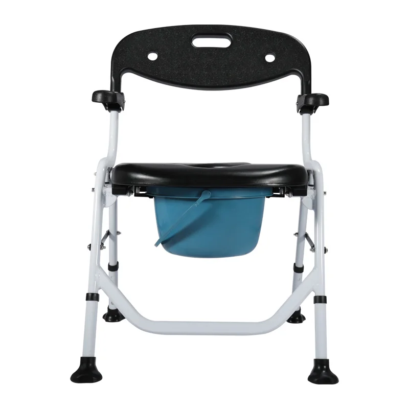 

foldable aluminum alloy toilet commode chair shower chair for elder