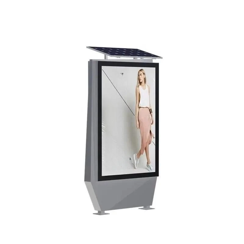 IP65 Waterproof Outdoor LED Screen Freestanding LED Light Box for Street Side Commercial Advertising