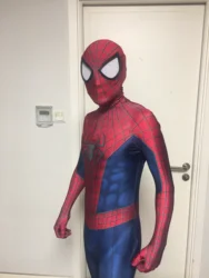 Halloween Tasm 2 Cosplay Kostüm Superheld Erwachsene Zentai Anzug Männer Jungen männlich voller Body Overall