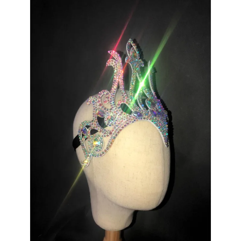 customized Headwear Crown Hair Crown Belly Dance Costumes Performance Accessories