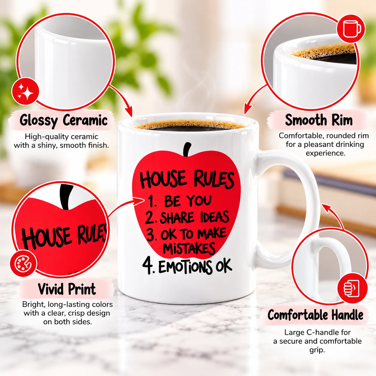 11oz Boş Beyaz Süblimasyon Kup - Sublimation Mug White incelemesi ve fiyatı