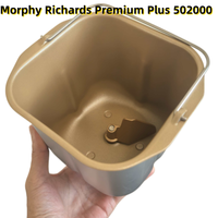 Bread machine bucket (including knife) for Morphy Richards Premium Plus 502000 bread maker replacement