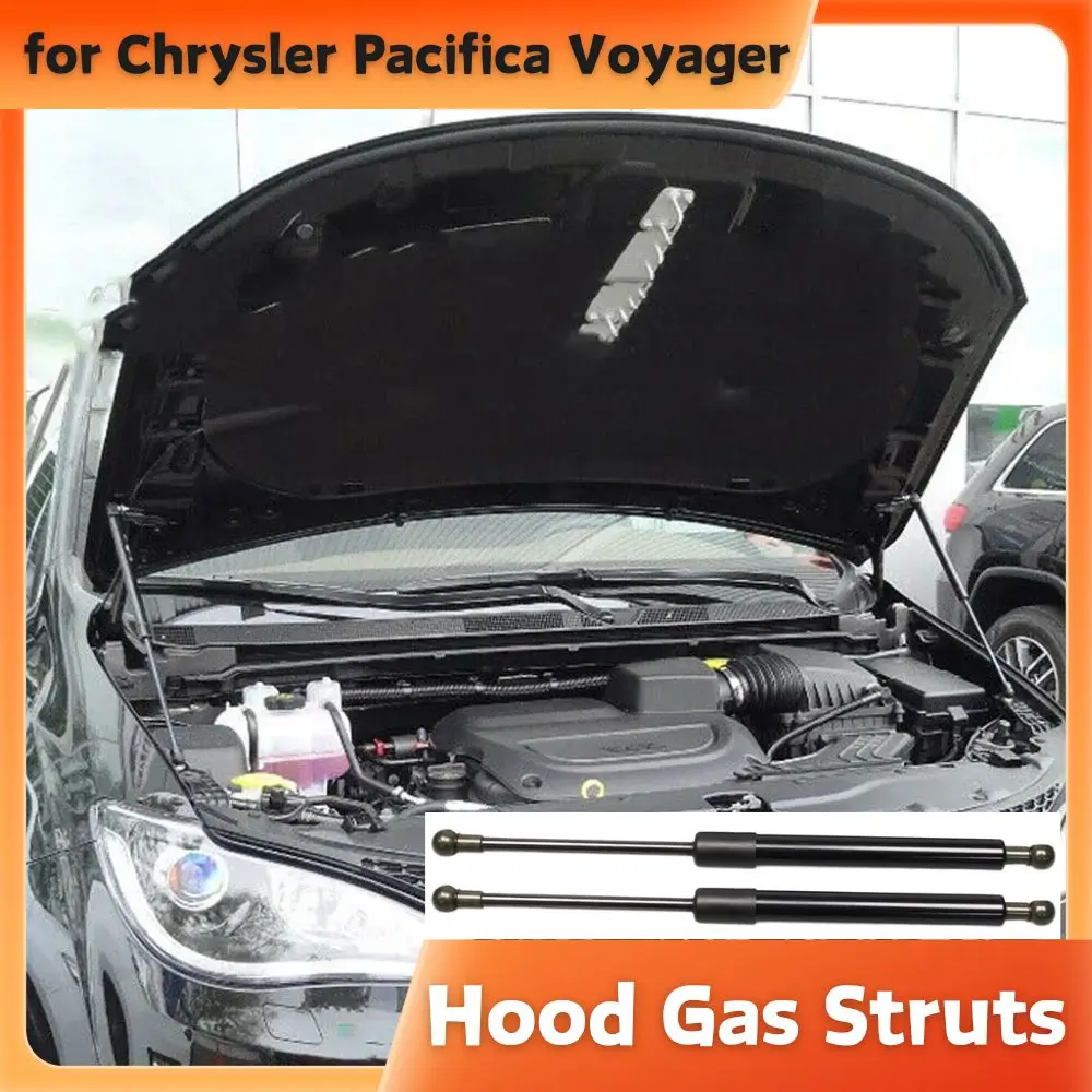 

Hood Struts for Chrysler Pacifica Voyager 2017-present Front Engine Bonnet Gas Springs Shock Absorbers Lift Supports 2PCS