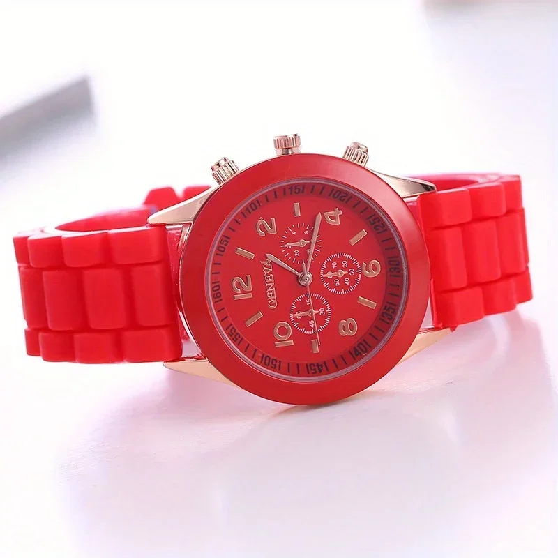 Stylish Round Pointer Quartz Watch, Gift for Her
