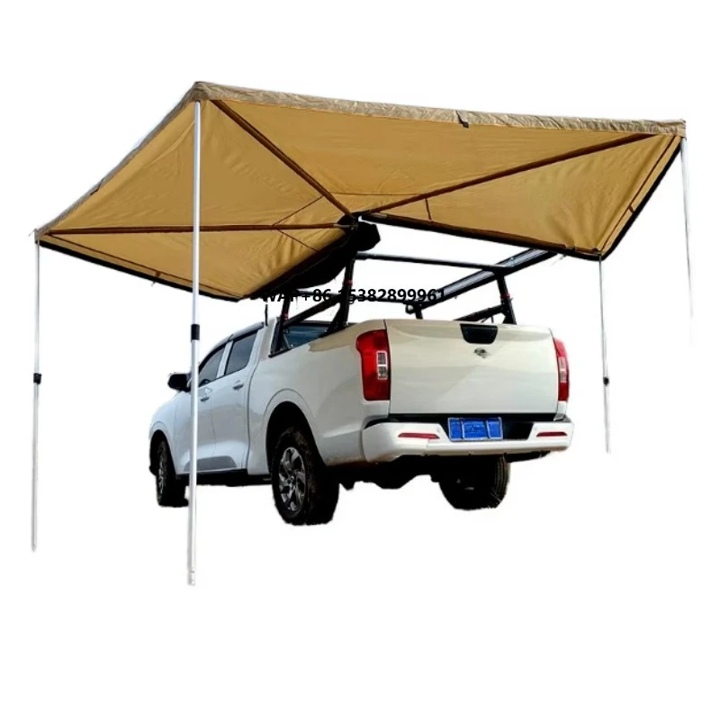 

Оптовая продажа с фабрики, непромокаемая автомобильная палатка на крыше, самостоятельная вождение, уличный водонепроницаемый навес из ткани Оксфорд, веерообразный стиль для кемпинга
