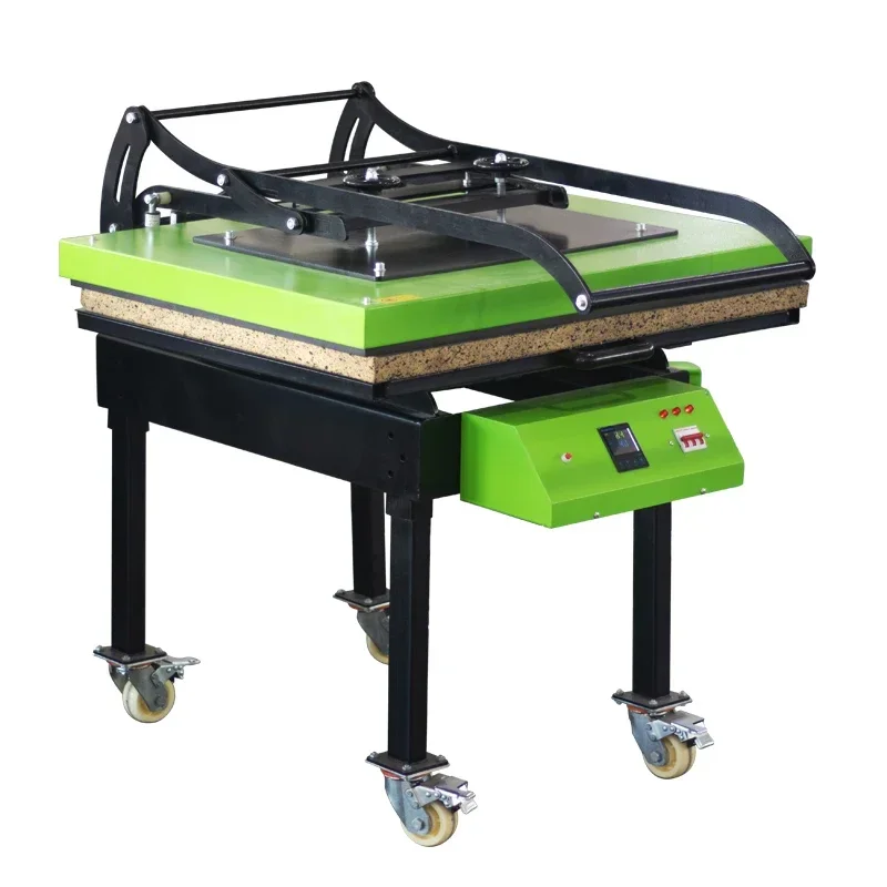 

wide format automatic open portable heat press machine 70x100 cm used large format heat press for sale