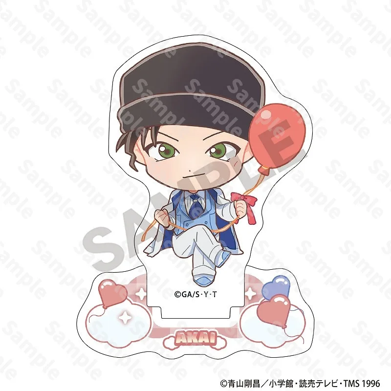 Robe ballon détective Conans, Version Q, support en acrylique, marchandise Anime japonais, Collections bidimensionnelles, ornement de figurine