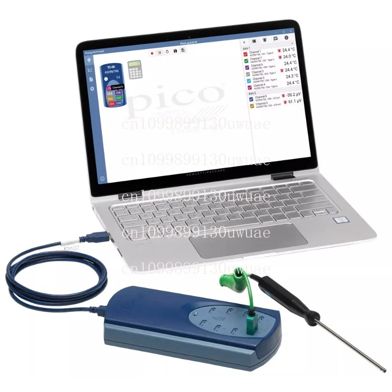Pico Technology USB TC-08 Temperature Data Logger, Thermometer 8 Channels