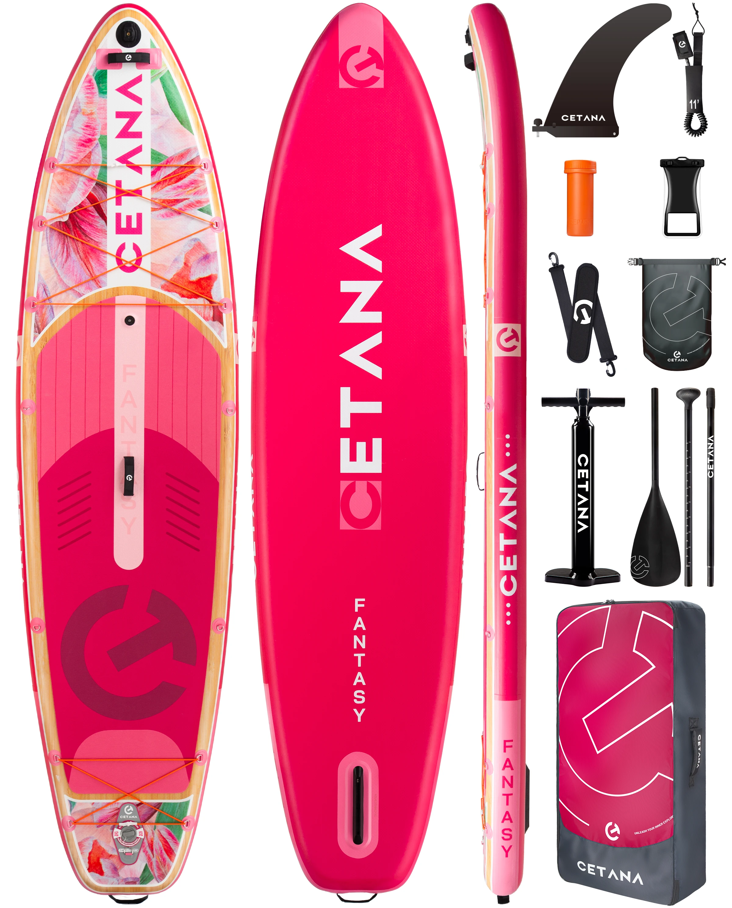 Hot Sale I 11'6''*35''*6'' Stand Up Paddle  Double Layer  Fishing  Inflatable Paddle  Surfing