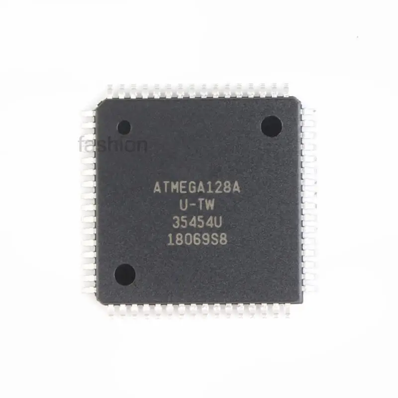 1pcs ATMEGA8A-AU QFP-32 ATMEGA8A ATMEGA16A-AU TQFP44 ATMEGA128A-AU TQFP64 ATMEGA128A ATMEGA128  In Stock