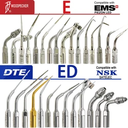 Original Woodpecker DTE Dental Ultrasonic Scaler Tips Endodonticsscaling Tips Dentistry Tools Medical Fit EMS SATELEC NSK