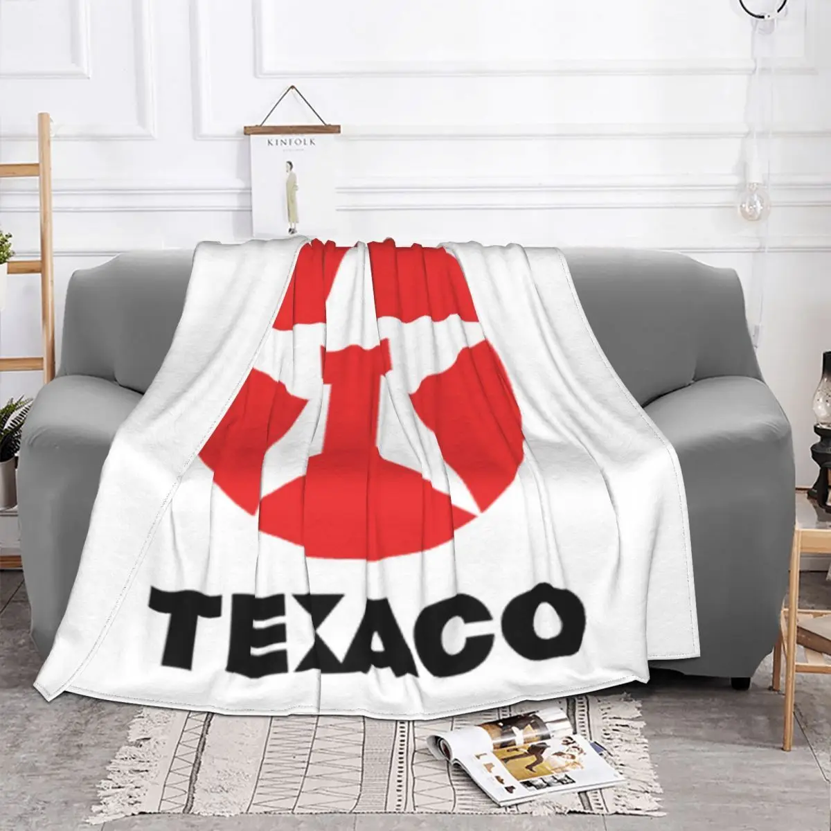 Texaco 2514 Plush Winter Blankets Blankets And Blankets Throw Blanket