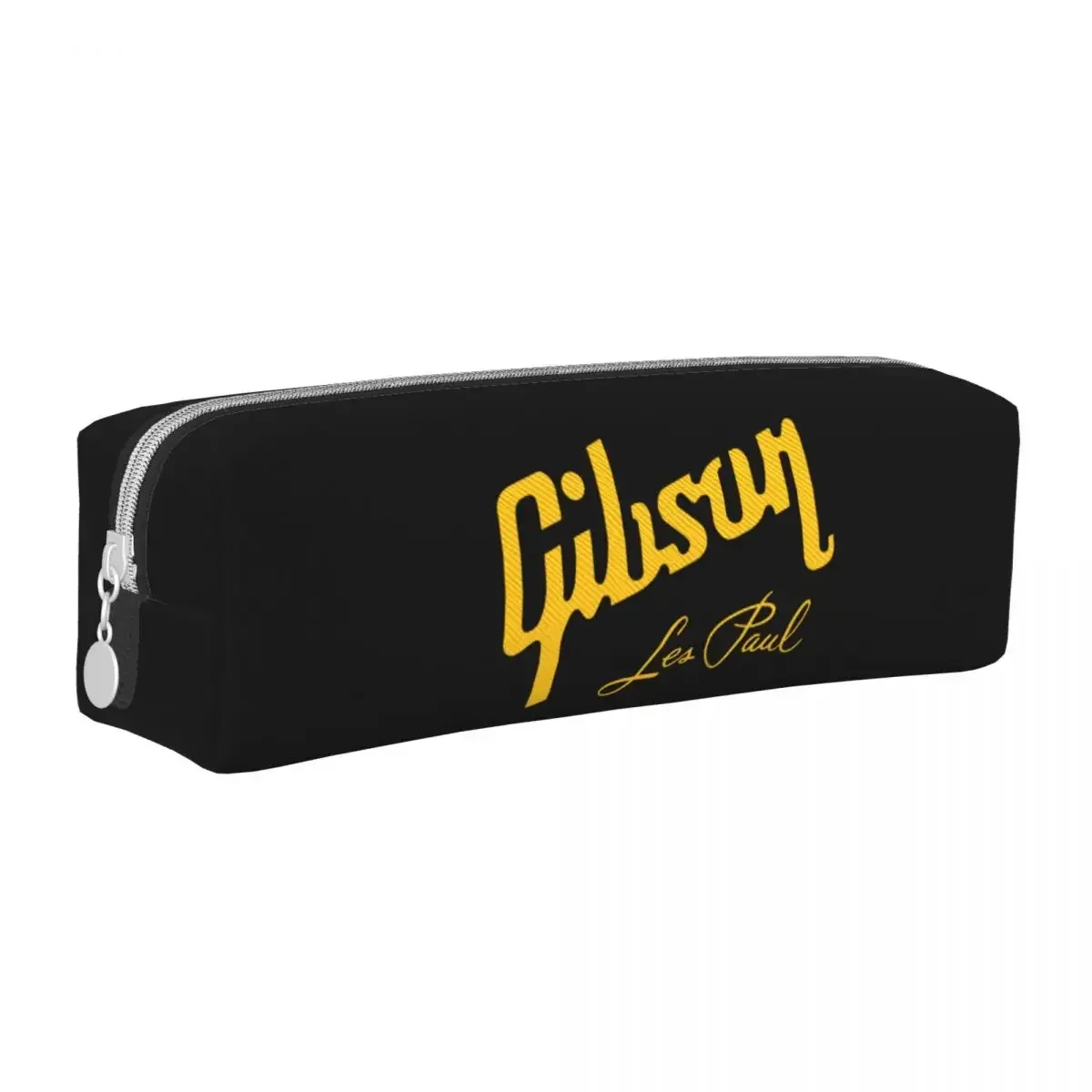 

Guitar Logo Music Legends Of Ton Pencil Cases Cute Gibsons Pen Holder Bags Student Big Capacity Students School Gift Pencilcases