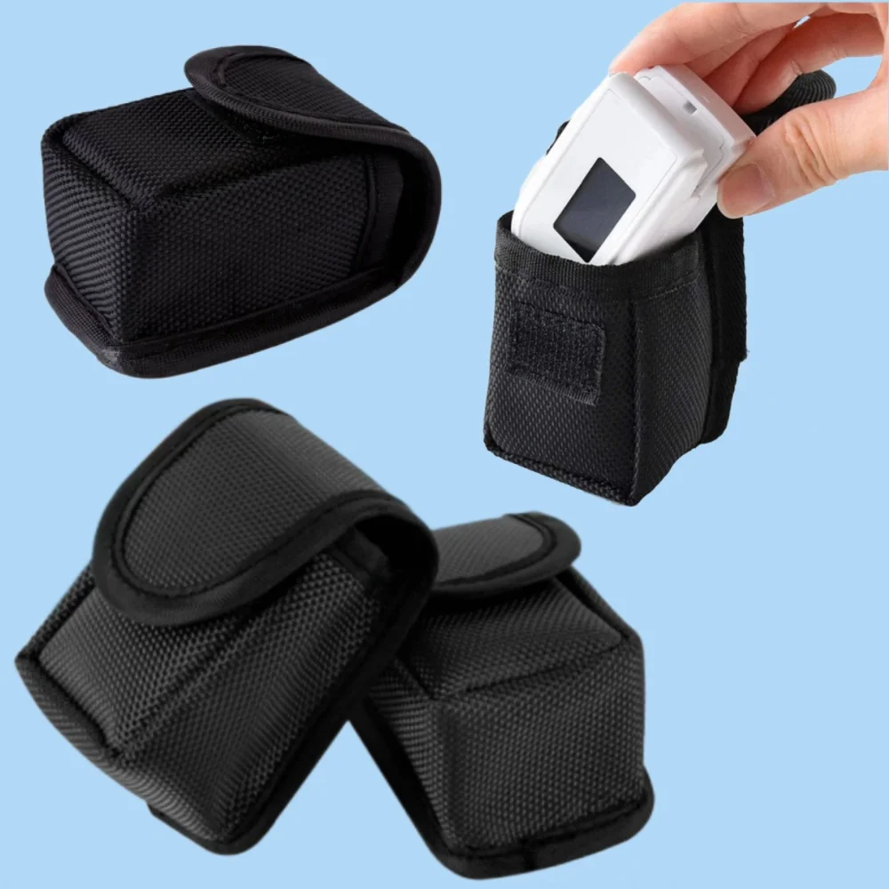 

1 шт., черная нейлоновая портативная сумка для хранения, чехол для оксиметра, кончик пальца, пульсоксиметр, защитная коробка для хранения, сумка для инструментов, раскладушка