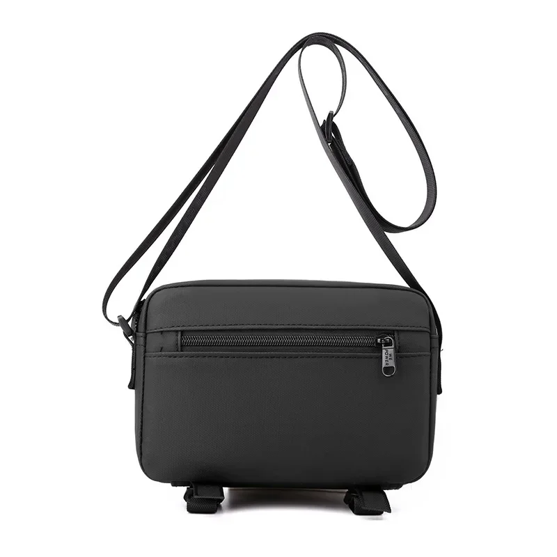 HVTIL Men Locomotive Crossbody Bag Fashion Trend Single Shoulder Pack Women Casual Diagonal Chest Bag Nylon Messenger Waterproof