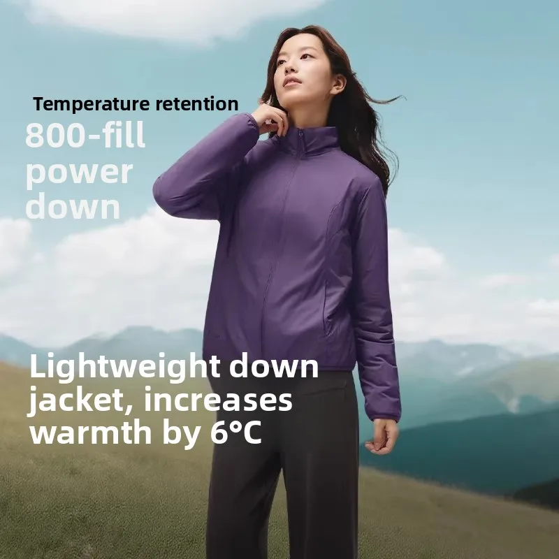 

Banana Le CL00 Women's Autumn Winter Stand Collar down Jaet Lightweight Windproof Tee-Proof Outdoor Simple Cotton Fill...