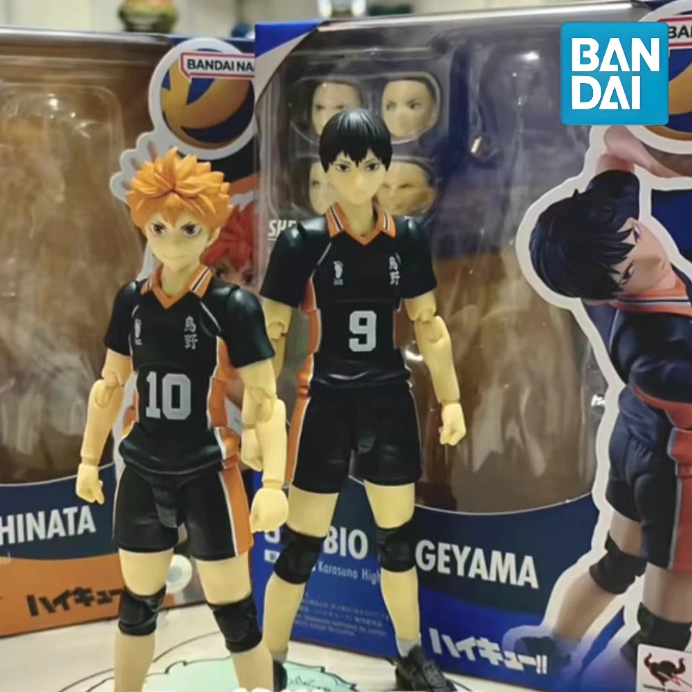 

В наличии: Коллекционные фигурки Bandai SHF по аниме «Волейбол!!» — Кагеяма Тобио, Хината Шойо. Игровые фигурки, подарки.