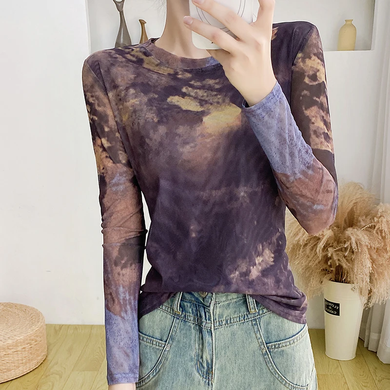 Damska bluzka z siateczki z na – Mesh Top Layering recenzja i cena