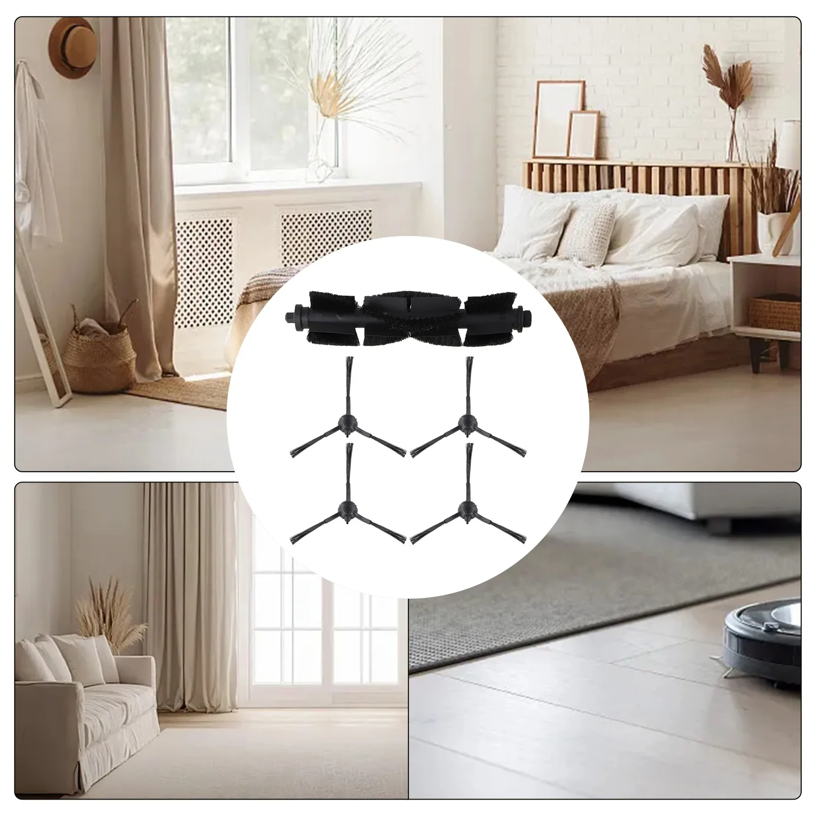 Home for Cleaning Main Roller Brush Efficient for Cleaning Brush Kit Cleaning Accessories Compatible With Multiple Models