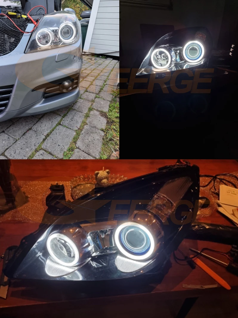 Per Opel Vectra C 2005 2006 2007 2008 faro lifting eccellente CCFL Angel Eyes Halo Rings kit accessori auto