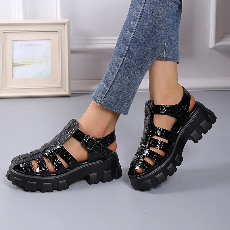 Premium Orthopedic Sandals New Women Gladiator Platform Walking Sand Sandalias Ladies Wedge Sandals Female Beach Shoes Female