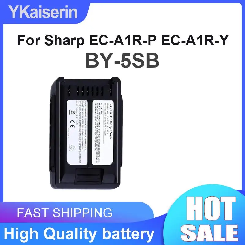 For Sharp EC-A1R-P EC-A1R-Y Prolonged Performance Air Purifier Battery Safe And Reliable BY-5SB 2500mAh