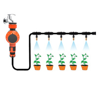 Automatic Watering Timers, Garden Irrigation, Water Controller, 2H, Outdoor Hose Drip Sprinklers Tool