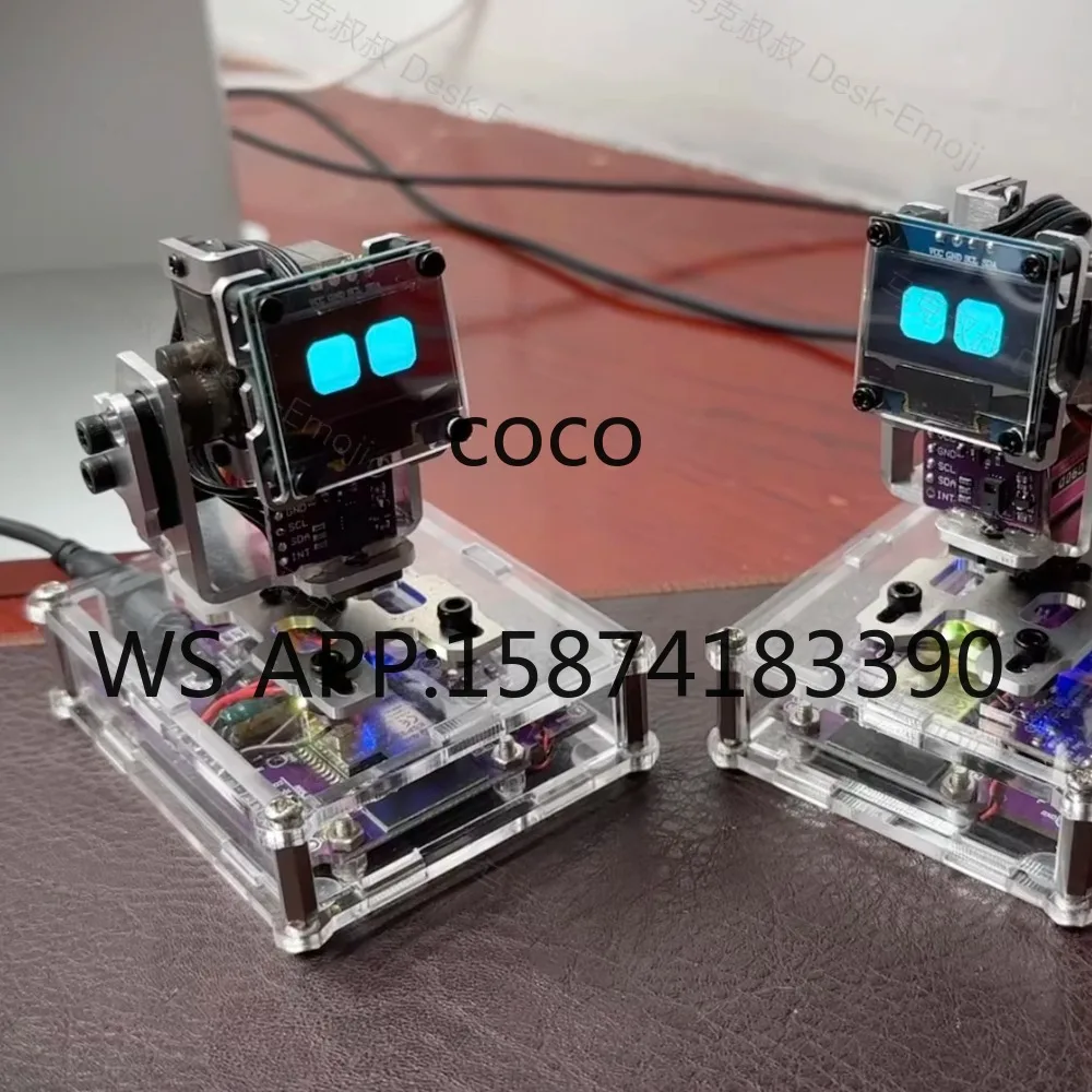 Uncle Mark's Desktop Robot  Intelligent AI Chat Robot Voice Recognition Robot Voice Dialogue Finished Toy AI Desktop Collocation