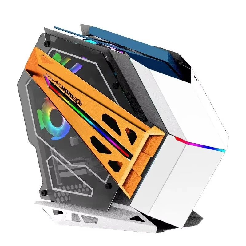 

Lovingcool Factory OEM Custom Logo Computer Case M-ATX Motherboard Gaming Good Quality Computer Cases Towers With Fans