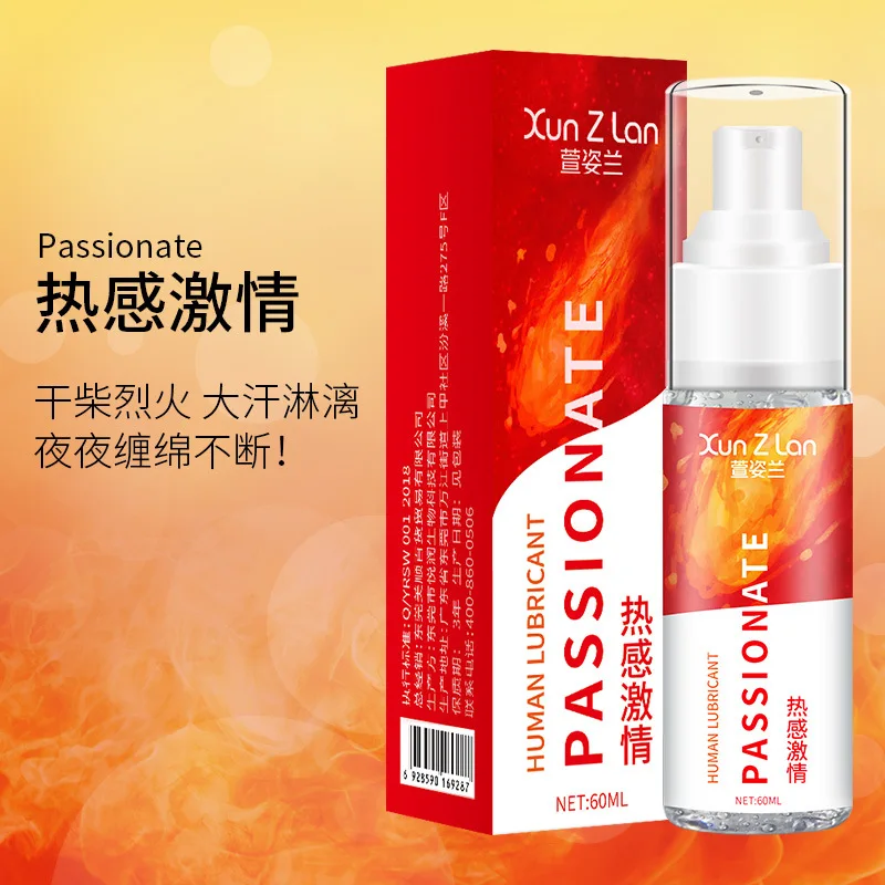 New 60ml Warming Heating Hot Lubricant For Condom Orgasmic Gel Men Exciter Anal ual Tools Lube Pump Massage Oil