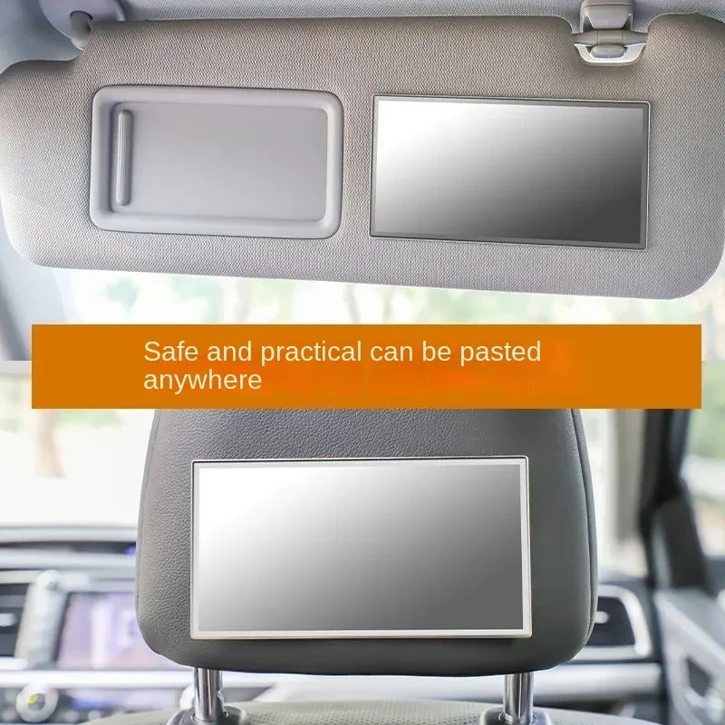 Car Visor Makeup Mirror General Automotive Interior Accessories Passenger Visor Thin extra makeup mirror