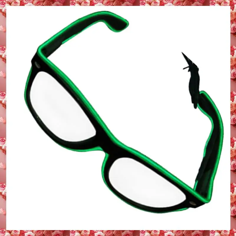 نظارات وامضة للحفلات النيون دعائم للجو لزيادة جو الحفلات