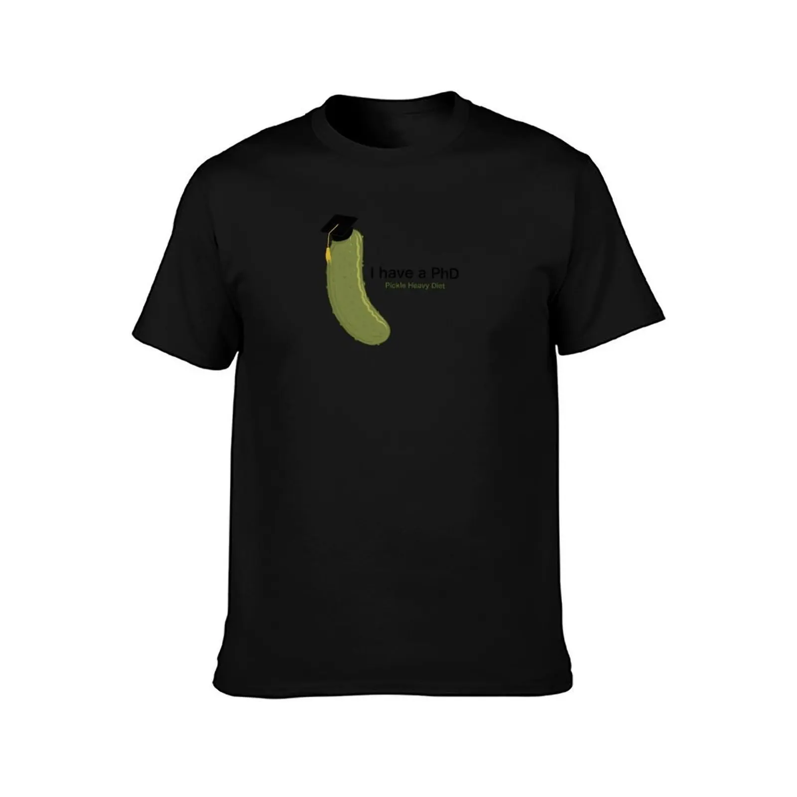 PhD Pickle Heavy Diet T-Shirt football t shirt oversizeds oversized outfits for men