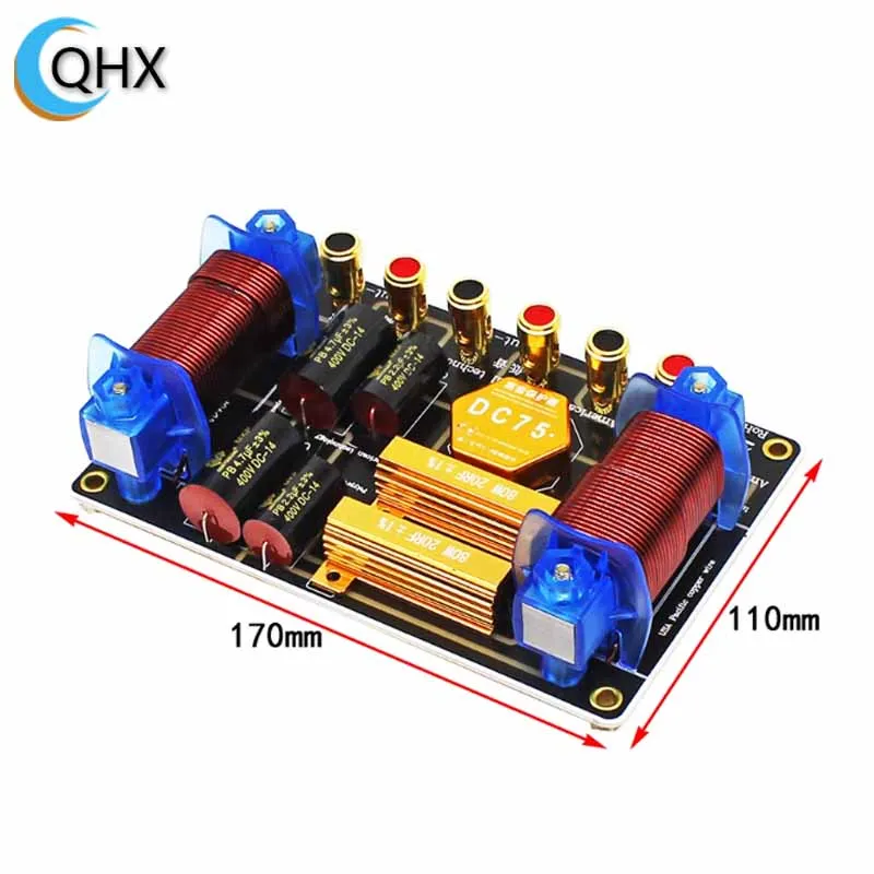 Divisor de alta e baixa frequência de alta potência, 1100w, 12 polegadas, 15 polegadas, 18 polegadas, palco, alto-falante profissional, divisor de javali