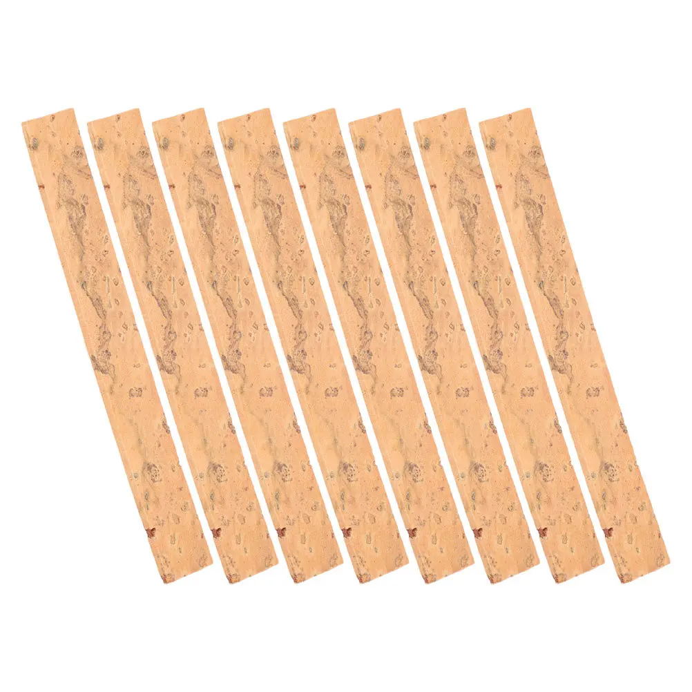 

8pcs Clarinet Neck Cork Sheet Replacement Durable Cork Material For Clarinet Saxophone Mouthpiece Repair Universal Wind