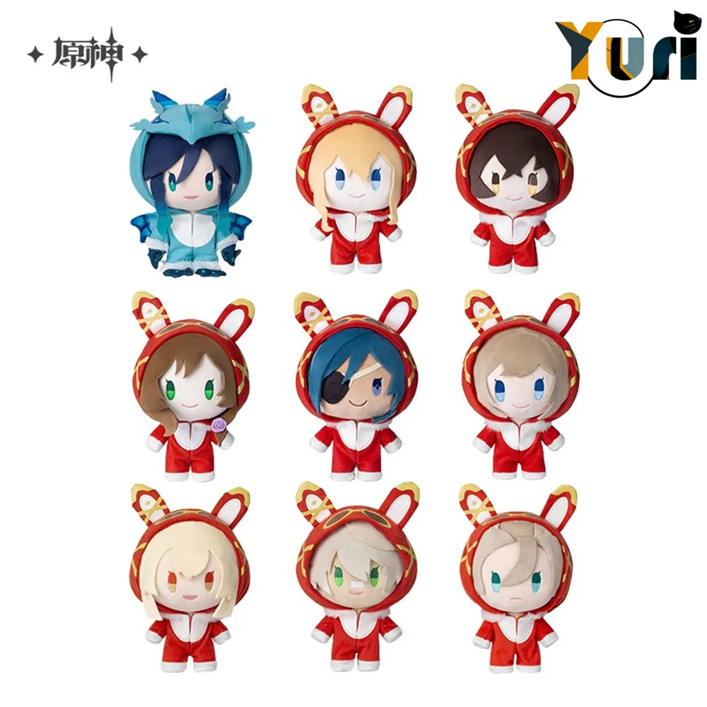 

Yuri Game Genshin Impact Venti Keaya Klee Jean Gunnhildr Lisa Minci Amber Barbara Albedo Bennett Plush Doll Toy Cute Cosplay C