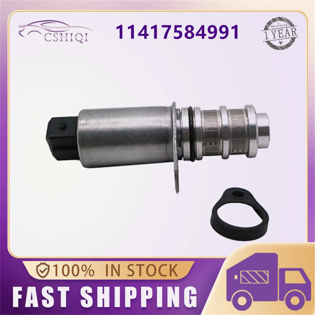 11417584991 11417555201 Camshaft Variable Valve Timing VVT Solenoid untuk BMW 523I F10 X5 E70 Z4 E89 Suku Cadang Otomotif