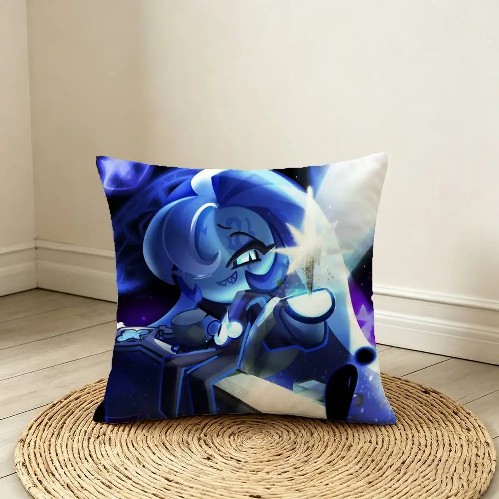 Shadow Milk C-Cookie R-Run Pillow Case Cushion Cover Throw Pillow Case For Car Sofa