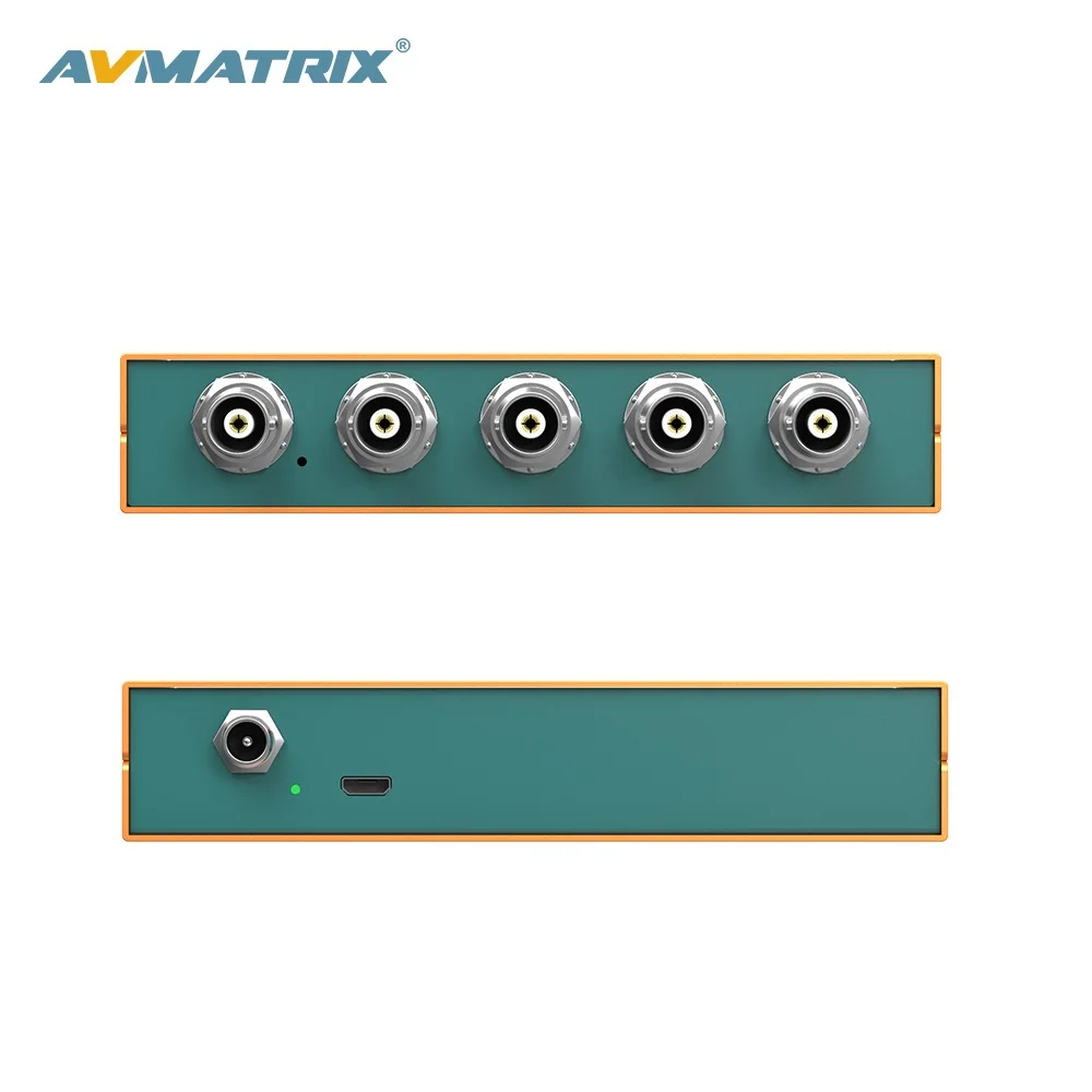 SD1141 AVMATRIX 1in 4 out волоконно-оптический передатчик и приемник SDI видео сплиттер для усилителя камеры распределительный усилитель