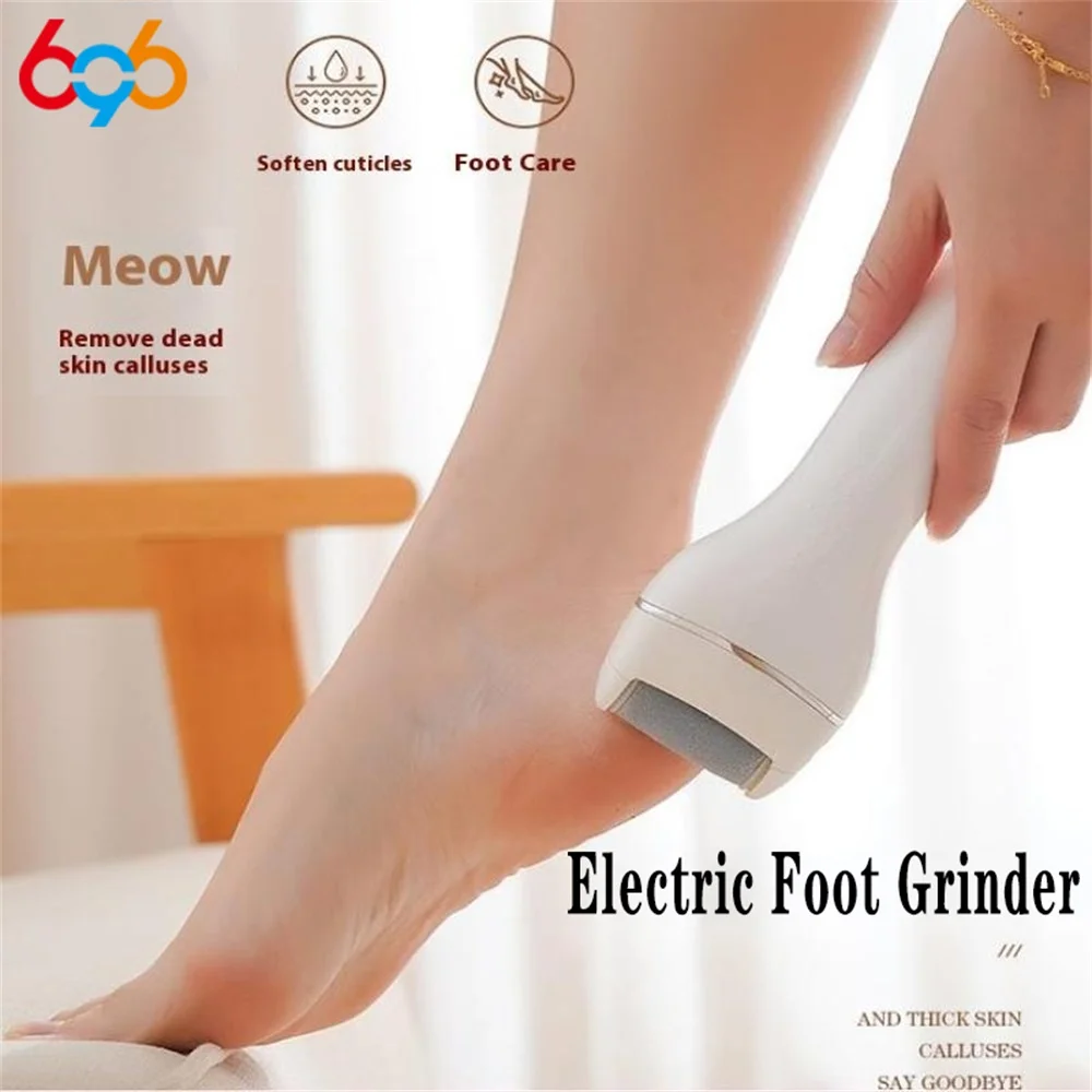 Portable Electric Foot Callus Remover USB Charging Foot Scrubber File Waterproof Foot Filer Pedicure Tool For Dry And Crack Feet