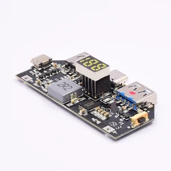 SW6106 3.7V Lithium Li-ion Battery DC 5V 9V 12V Fast Charger Module LED USB Type-C QC3.0 PD Quick Charging Board DIY Power Bank