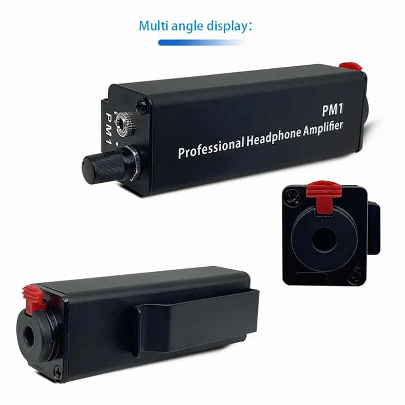 -A14E مضخم ضوت سماعات الأذن محول XLR إلى 3.5 مللي متر/6.35 مللي متر واجهة الصوت صغيرة محمولة HIFI مضخم ضوت سماعات الأذن