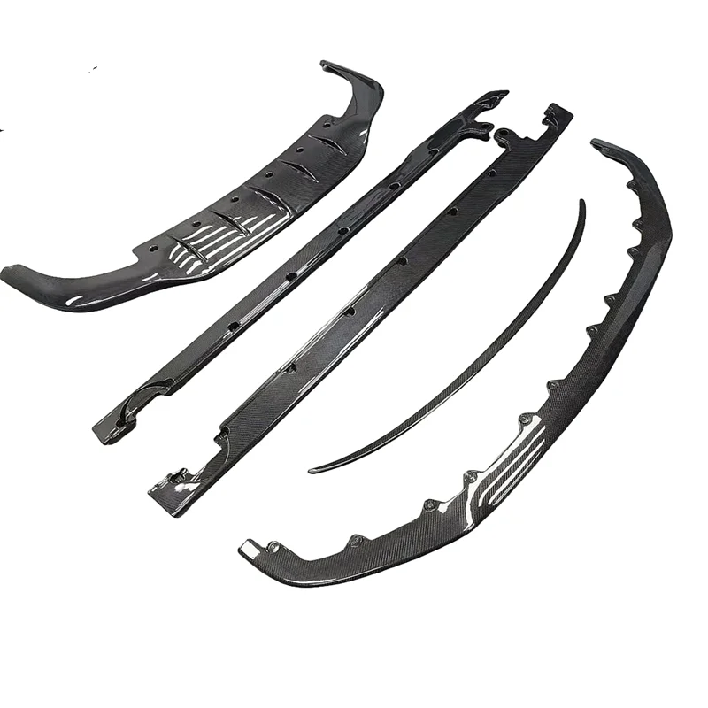 

2020-2024 Flying Spur W12 Style Carbon Fiber Body Kit Front Lip Side Skirts Rear Diffuser Spoiler Car Refit Parts for Bentley